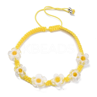 Adjustable Nylon Thread Braided Bead Bracelets Sets BJEW-JB05959-1