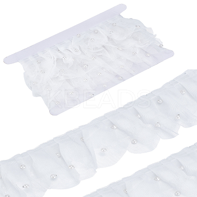 2 Yards 3-Layer Organza Ribbon SRIB-LP0001-01-1