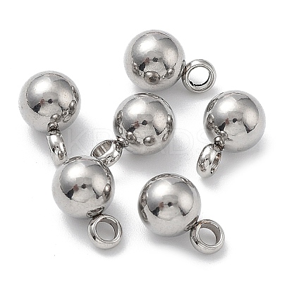 Tarnish Resistant 304 Stainless Steel Pendants STAS-E037-2-1