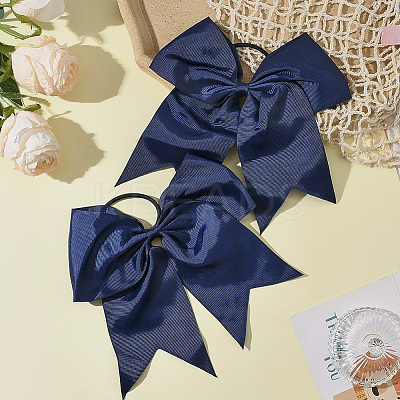 2Pcs Rubber Hair Ties MRMJ-SC0001-49J-1