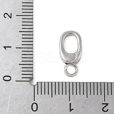 Brass Spring Gate Ring KK-L245-04P-02-1