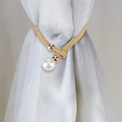 4Pcs 2 Colors Polyester Curtain Tiebacks AJEW-DR0002-20B-1