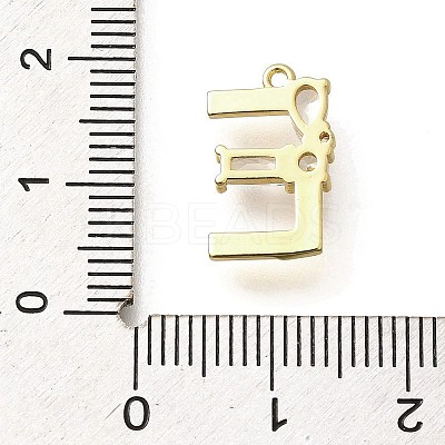 Brass Micro Pave Cubic Zirconia Pendants LS-KK-M310-01G-05-1