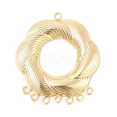 Brass Flower Chandelier Component Links KK-R219-02G-1