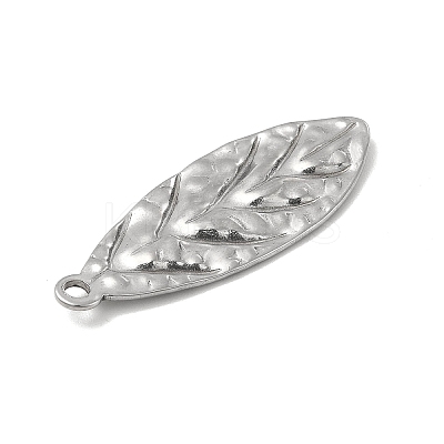 Non-Tarnish Textured 304 Stainless Steel Pendants STAS-P319-49P-1