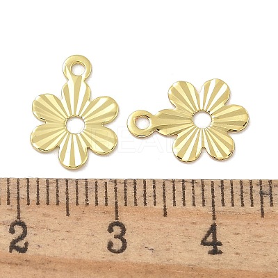 Rack Plating Brass Charms KK-G515-53F-G-1