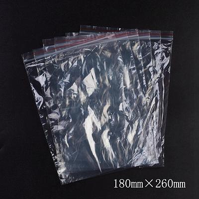 Plastic Resealable Packaging Bags OPP-G001-E-18x26cm-1