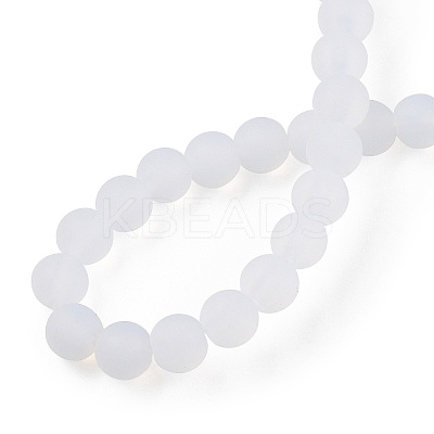 Imitation Opalite Glass Beads Strands GLAA-T032-J4mm-MD02-1