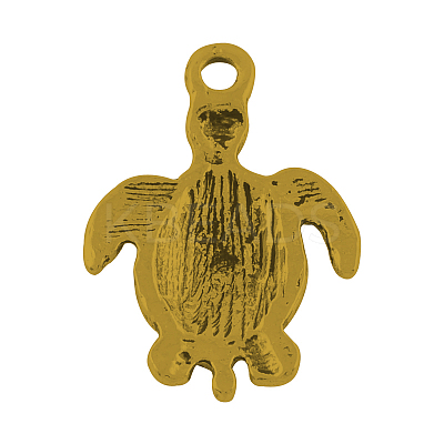 Tibetan Style Alloy Sea Turtle Pendants LS-TIBEP-22101-AG-LF-1