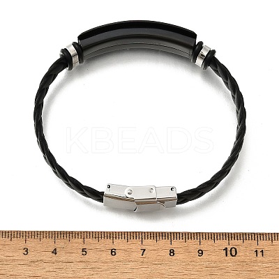 Imitation Leather Cord Braided Bracelets BJEW-B126-01B-1