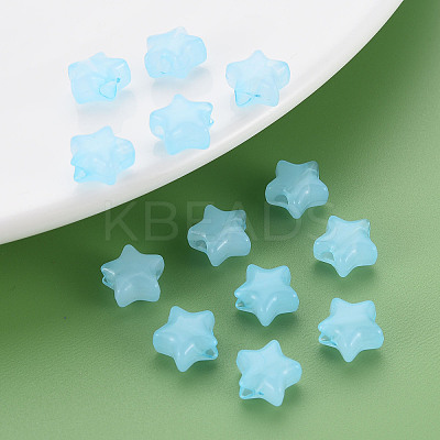 Imitation Jelly Acrylic Beads MACR-S373-45-E08-1