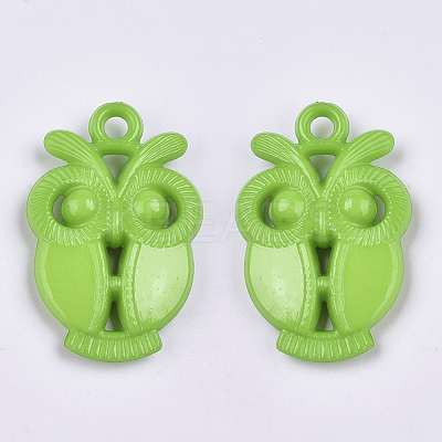Opaque Acrylic Pendants SACR-N008-077-1