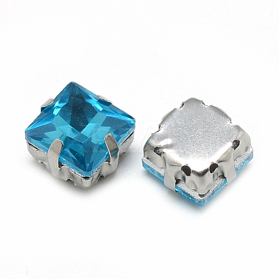 Sew on Rhinestone RGLA-T037-10x10mm-13-1
