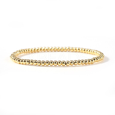 Brass Beads Stretch Bracelets for Women FP3758-2-1