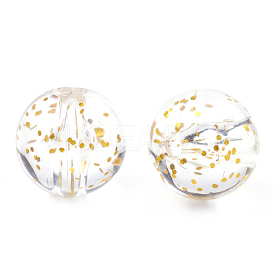 Transparent Acrylic Beads MACR-S361-02B-8mm-1