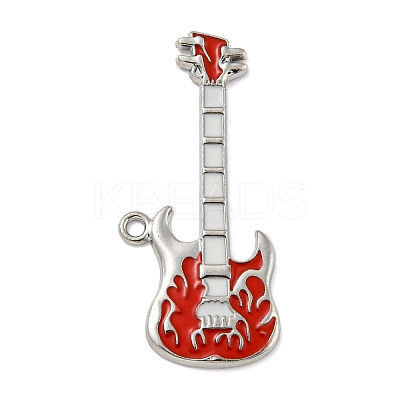 Platinum Plated Alloy Enamel Big Pendants LS-PALLOY-M218-09P-01-1