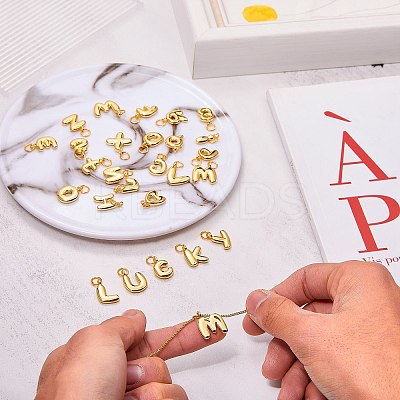10Pcs Rack Plating Brass Pendants KK-SZ0002-55G-T-1