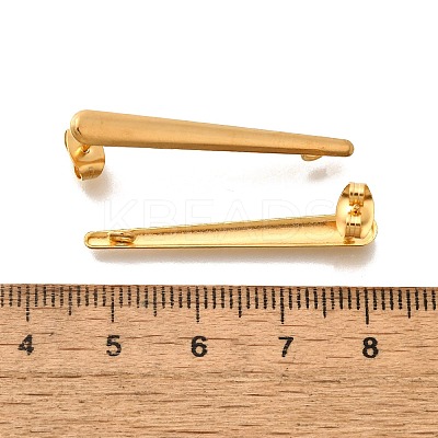 304 Stainless Steel Stud Earrings Findings LS-STAS-D310-09G-02-1