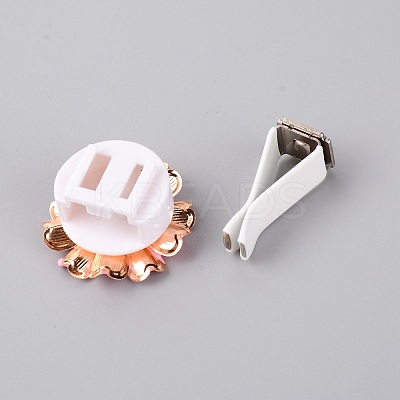 Zinc Alloy with Rhinestones Car Perfume Decoration Set DIY-TAC0011-03C-1