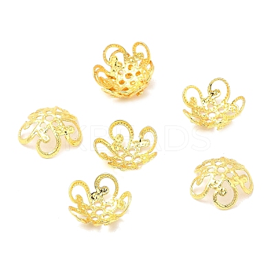 Brass Beads Cap KK-H446-03G-01-1