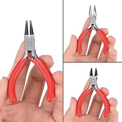 45# Carbon Steel Jewelry Tool Sets: Round Nose Plier PT-R004-03-1