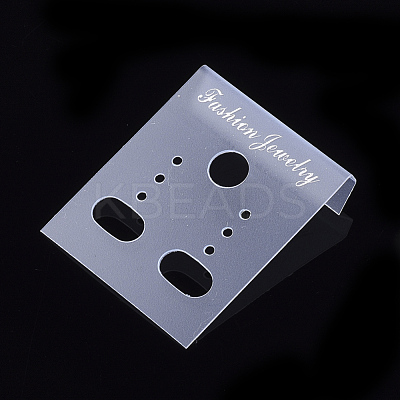 Plastic Earring Display Card X-EDIS-Q043-01-1