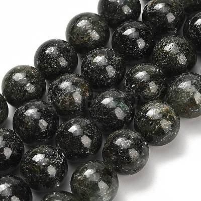 Natural Green Kyanite Beads Strands G-H335-B02-14mm-AB-1