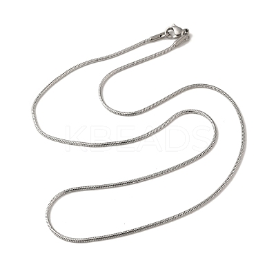 Tarnish Resistant 304 Stainless Steel Chain Necklaces NJEW-R223-09-1