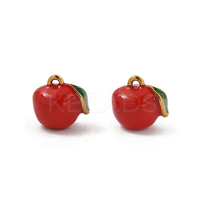 304 Stainless Steel Enamel Charms X-STAS-P396-01B-G01-1