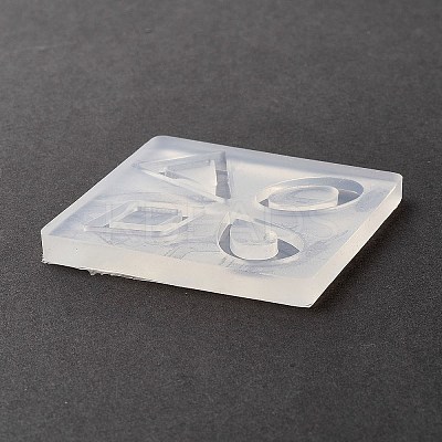 DIY Oval & Teardrop & Rhombus & Triangle Linking Ring Silicone Molds LS-SIMO-B001-06-1