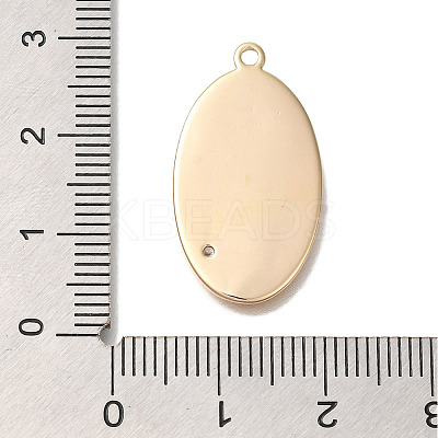 Brass Micro Pave Cubic Zirconia Pendants KK-U038-05G-10-1