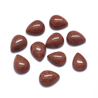 Synthetic Goldstone Cabochons G-O175-22-15-1
