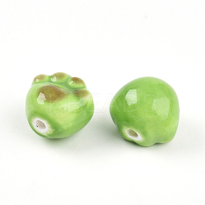 Handmade Porcelain Beads PORC-N009-06A-1