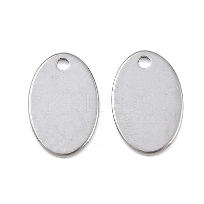 Tarnish Resistant 304 Stainless Steel Stamping Blank Tag Pendants LS-STAS-S028-02-1