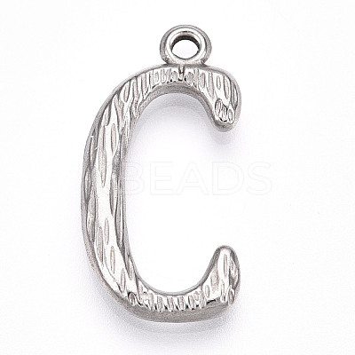 304 Stainless Steel Pendants STAS-N117-01P-C-1