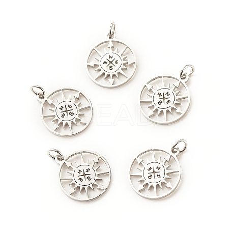 Non-Tarnish 201 Stainless Steel Pendants LS-STAS-G258-03P-1
