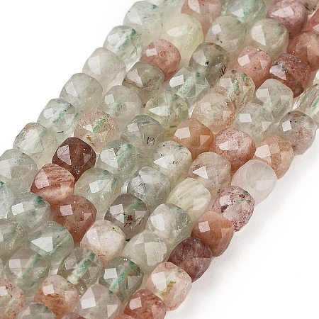 Natural Arusha Sunstone Beads Strands G-H042-A47-03-1