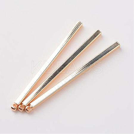 Brass Pendants KK-D510-01KCG-1