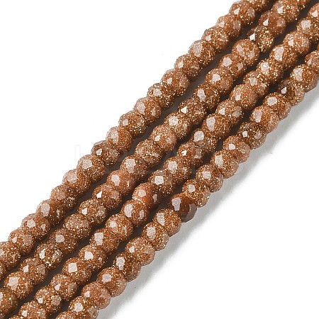 Synthetic Goldstone Beads Strands G-F748-O01-01-1