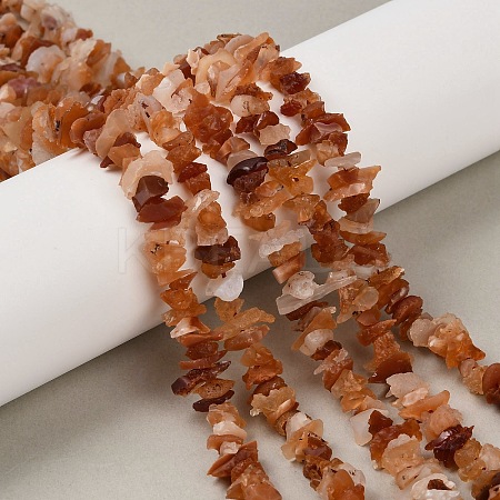 Natural Fire Opal Beads Strands G-C253-03-1