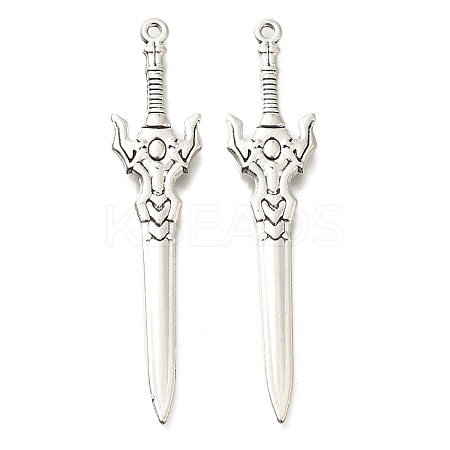 Tibetan Style Alloy Big Pendants FIND-G078-32A-AS-1