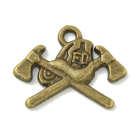 Tibetan Style Alloy Pendants TIBE-I026-6027AB-1
