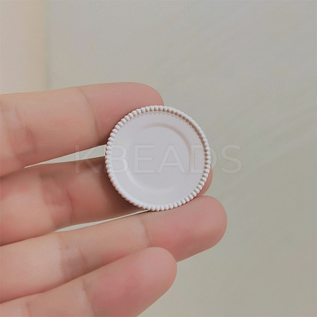Spray Printed Alloy Plates Miniature Ornaments LS-PW-WG8112A-01-1