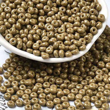 Baking Paint Glass Seed Beads X1-SEED-B001-02A-18-1