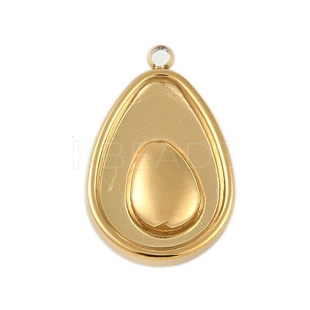 Ion Plating(IP) 304 Stainless Steel Pendants STAS-U019-35G-1