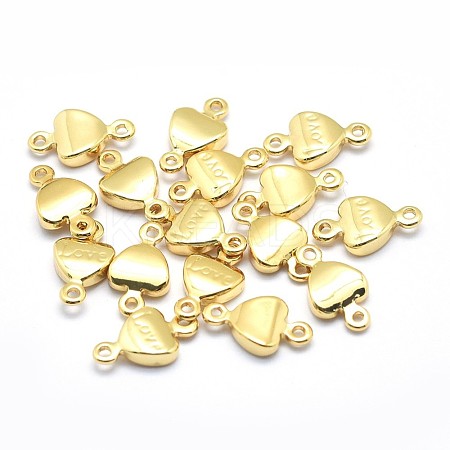 Brass Links Connectors KK-J279-42G-NR-1