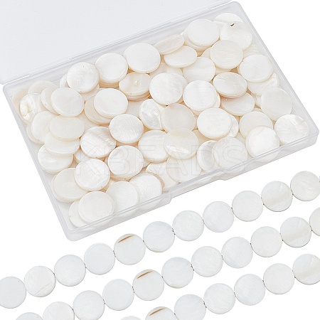 4 Strands Natural Freshwater Shell Beads BSHE-SC0001-20A-1