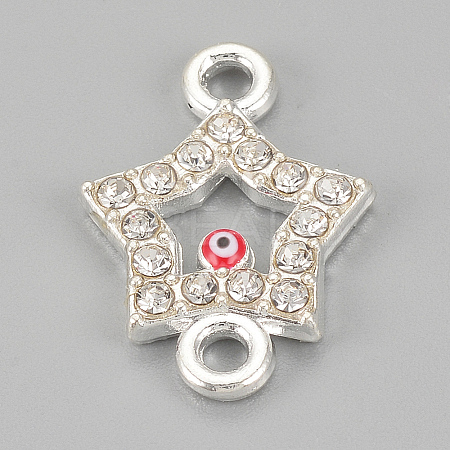Alloy Rhinestone Links connectors LS-ALRI-S170-20S-1