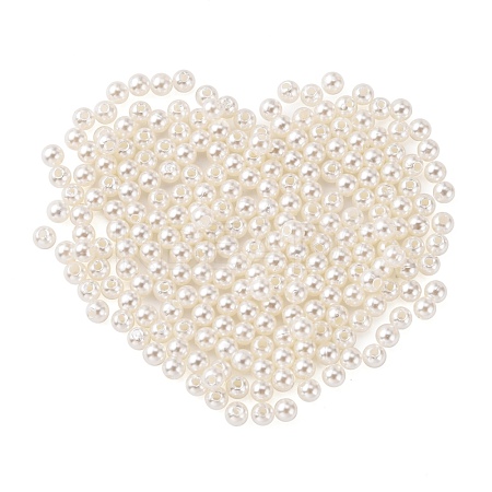 Imitation Pearl Acrylic Beads PL607-1-1