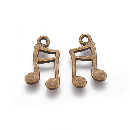 Tibetan Style Alloy Pendants TIBEP-R169-AB-FF-1